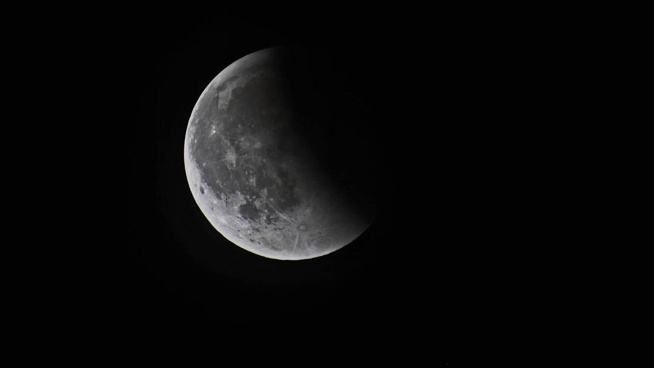 So bot sich das astronomische Ereignis vom Salzburger Haunsberg aus dar. 