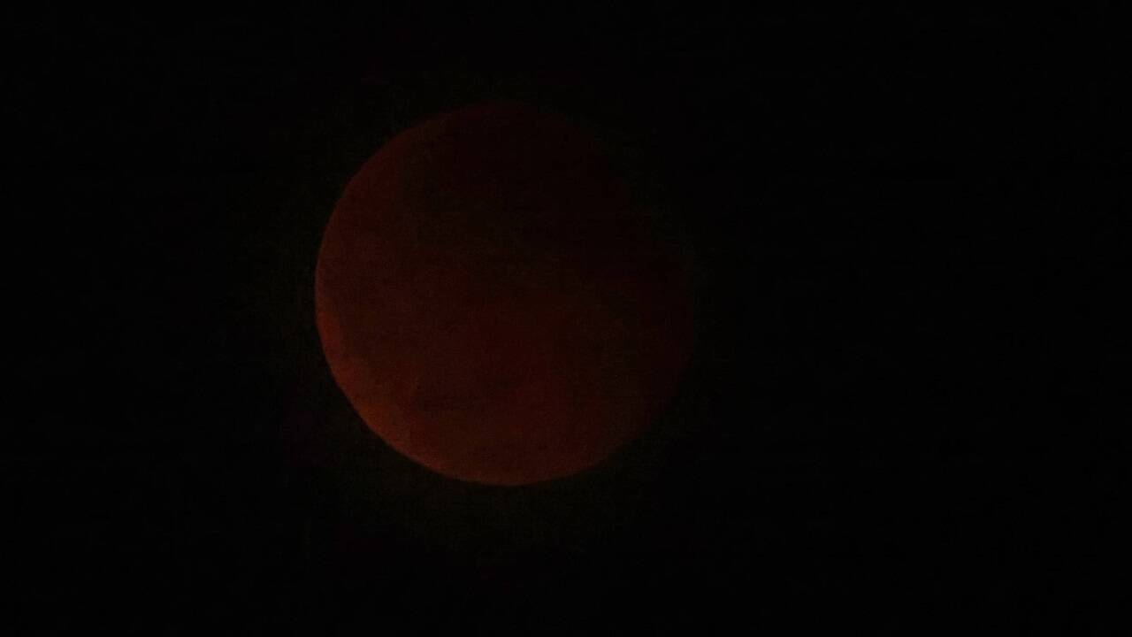 So bot sich das astronomische Ereignis vom Salzburger Haunsberg aus dar. 