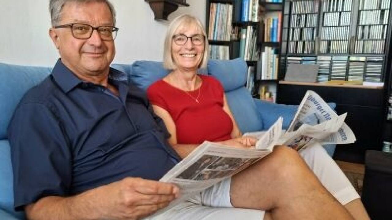 Peter Kemptner und seine Partnerin Michaela Zierler.  