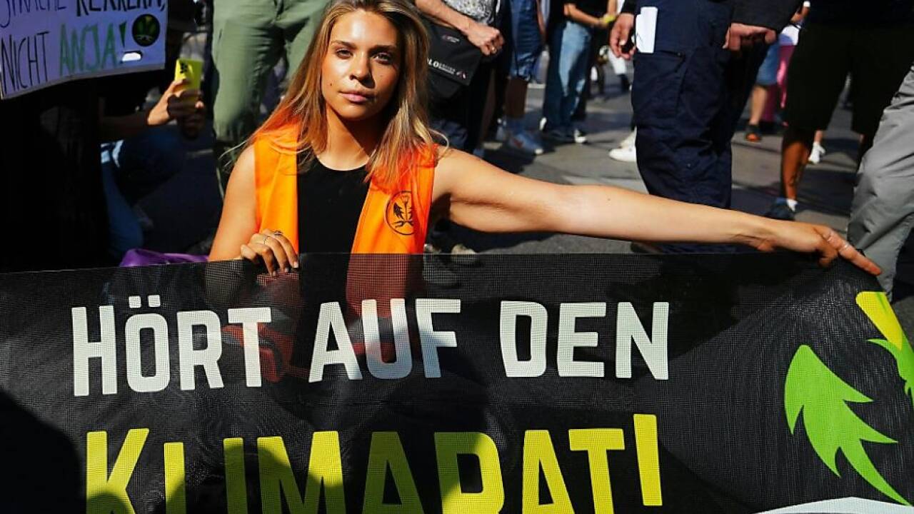 Die jungen Leute von Fridays for Future protestieren wieder.  