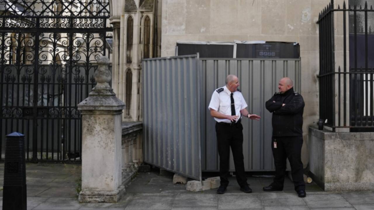 Das neue Banksy-Werk wurde weggesperrt 
