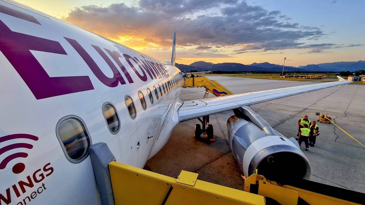 Die Eurowings-Maschine hob in Barcelona ohne die Männergruppe ab und landete mit Verspätung in Salzburg.  