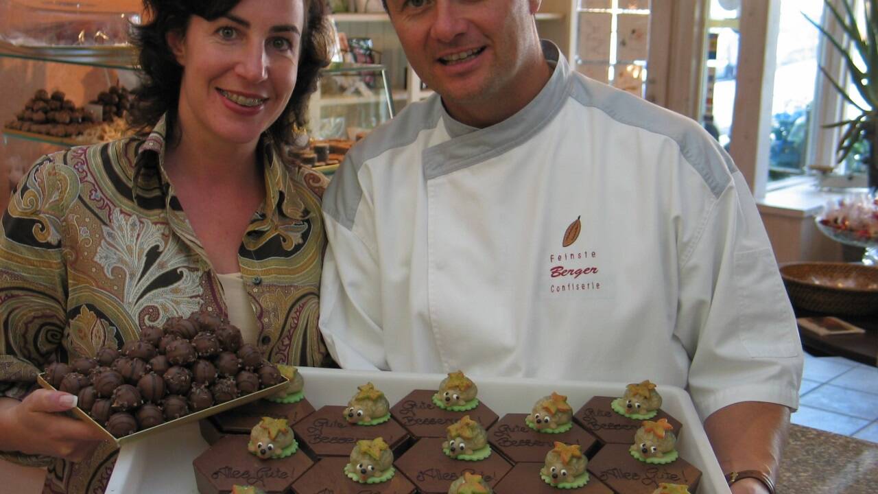 Ein Foto aus dem Jahr 2005: Christine und Hubert Berger. 