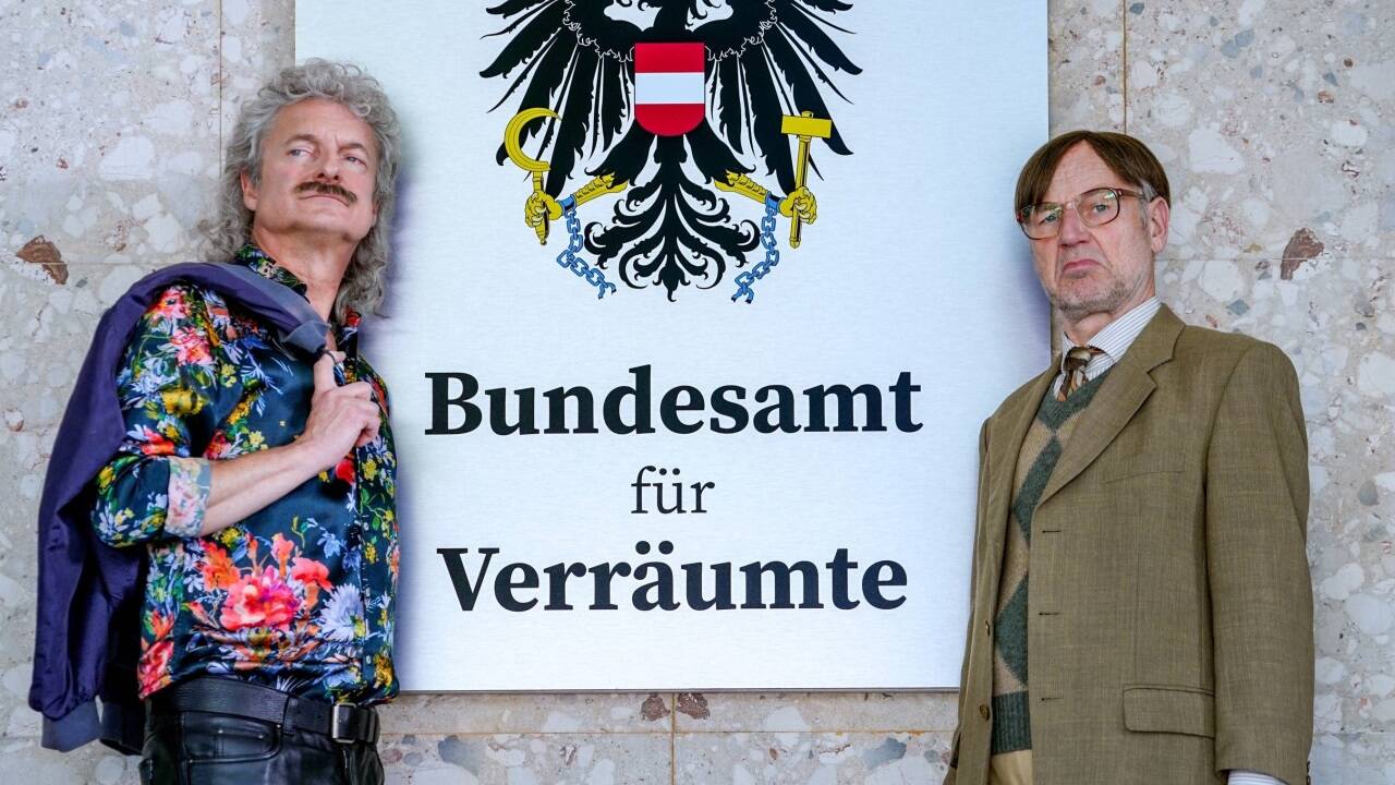Die „MA2412“-Helden „Weber & Breitfuß“ bekommen weitere Folgen. Im Bild. Alfred Dorfer (Weber) und Roland Düringer (Breitfuß).  