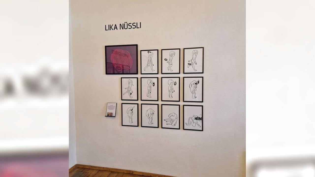 Blicke in die Ausstellung „Daumenkino. Mikrogeschichten: Blatt für Blatt“ 