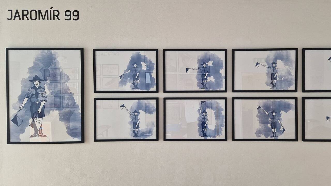 Blicke in die Ausstellung „Daumenkino. Mikrogeschichten: Blatt für Blatt“ 