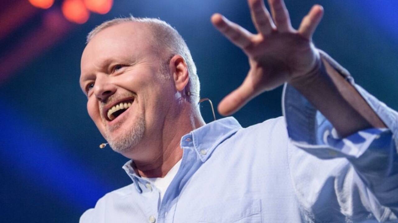 Moderator Stefan Raab im Archivbild.  