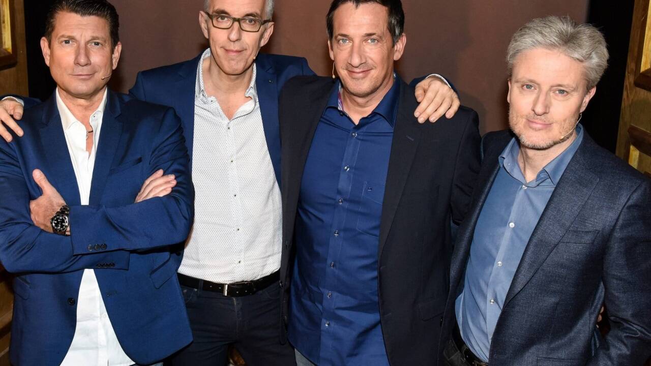 „Die Hektiker – Ausschnitte aus 40 Jahren“ Viktor Gernot, Florian Scheuba, Fifi Pissecker, Werner Sobotka präsentieren eine kabarettistische Jam-Session aus 40 Jahren.<br />Im Bild: Viktor Gernot, Florian Scheuba, Fifi Pissecker, Werner Sobotka. 