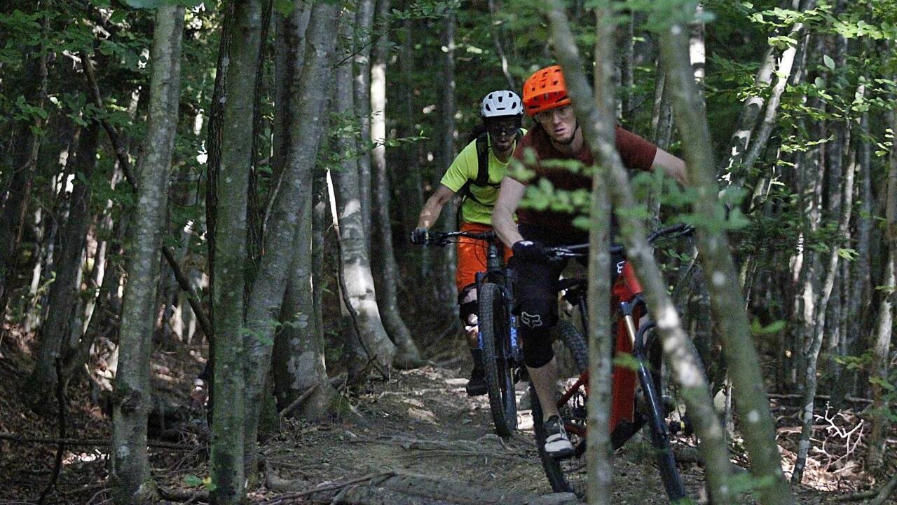 Mountainbiken liegt im Trend. 