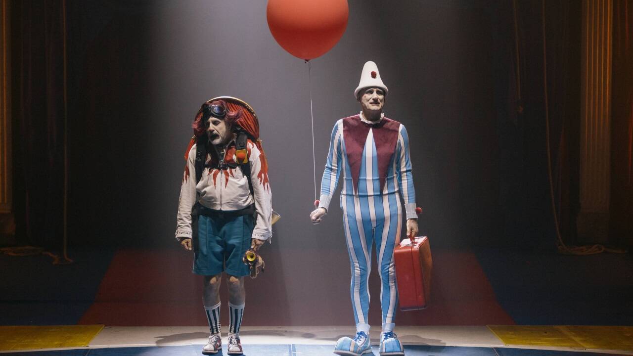 Clowns aus „Cagliostro“. 