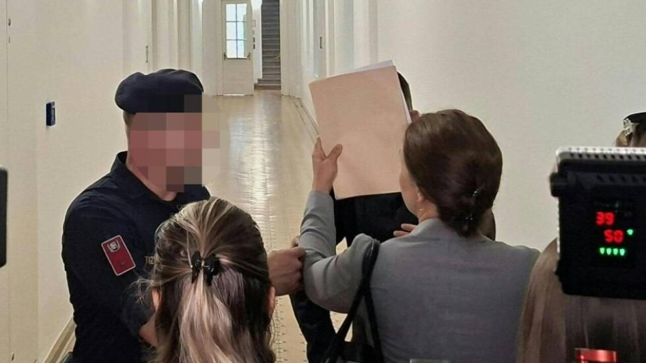 Prozessbeginn in Wels 