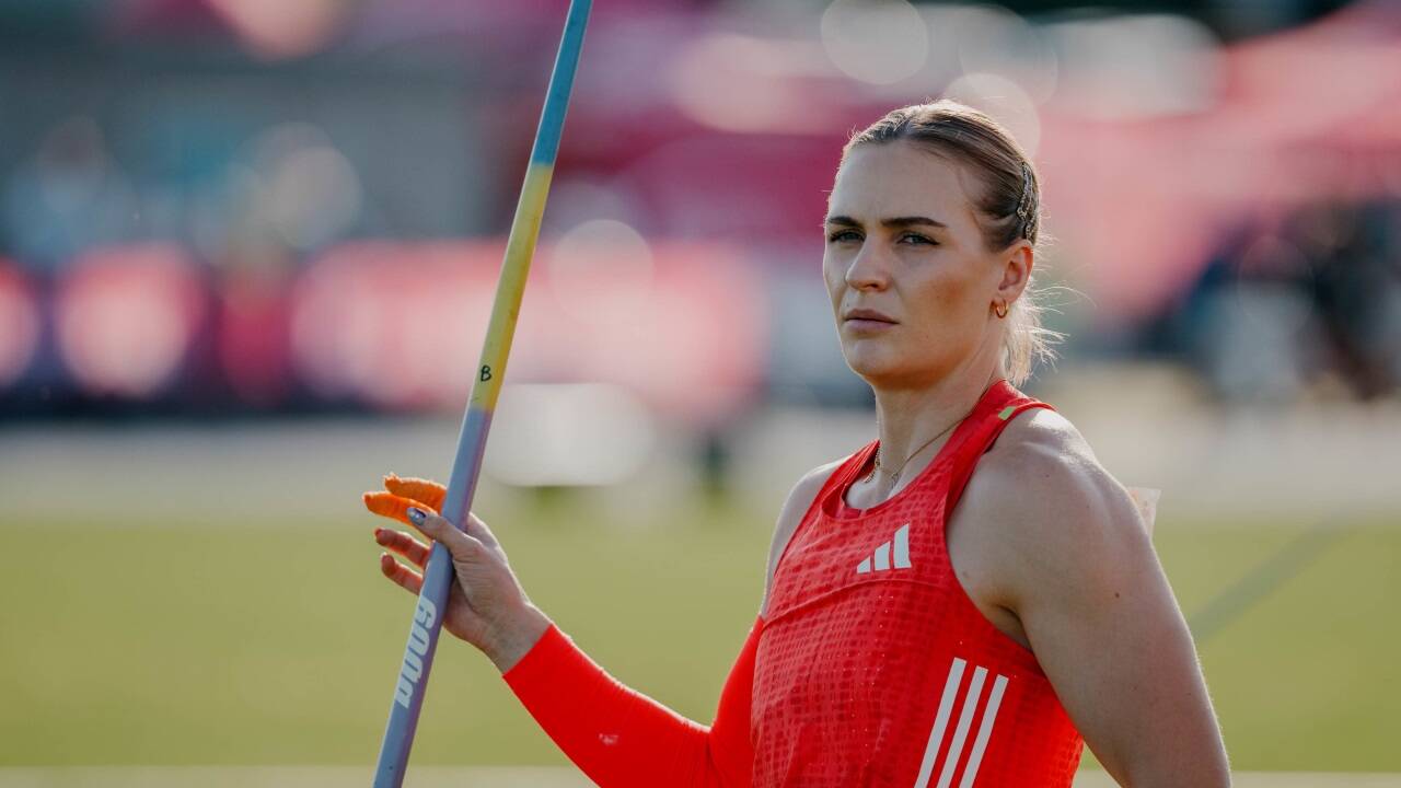 Speerwerferin Victoria Hudson geht als Medaillenfavoritin in die WM in Tokio.  