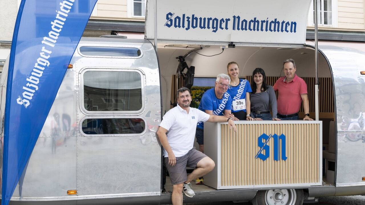 Die SN waren mit ihrem Airstream vor Ort hautnah dabei.  