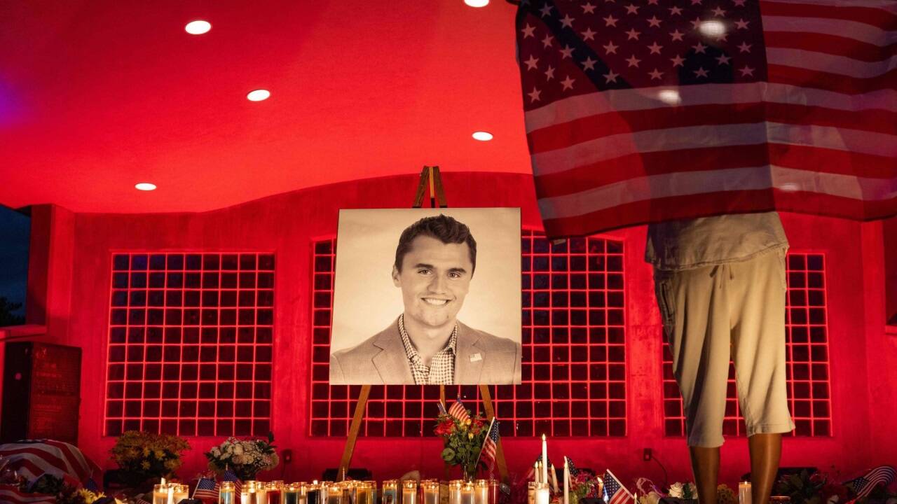 Charlie Kirk war durch einen Schuss getötet worden 