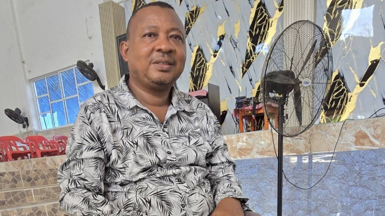 Pastor Bacharo aus Kolumbien. 
