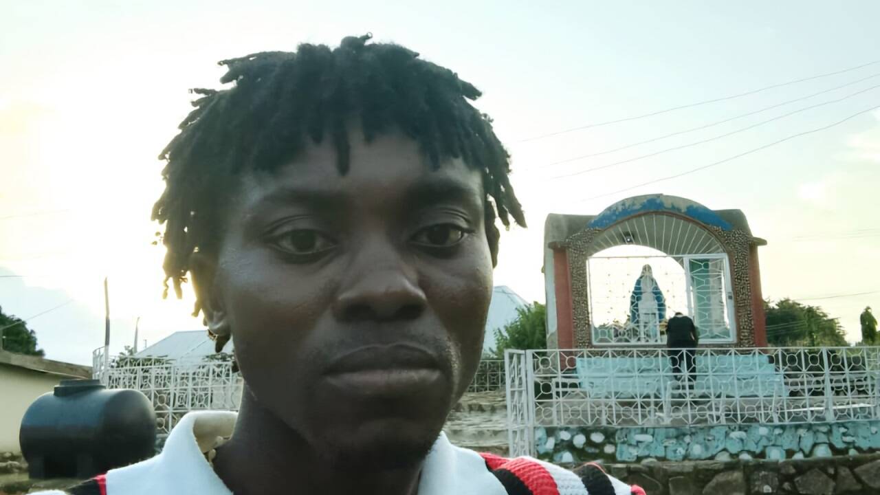Vincent lebt in Nigeria. 