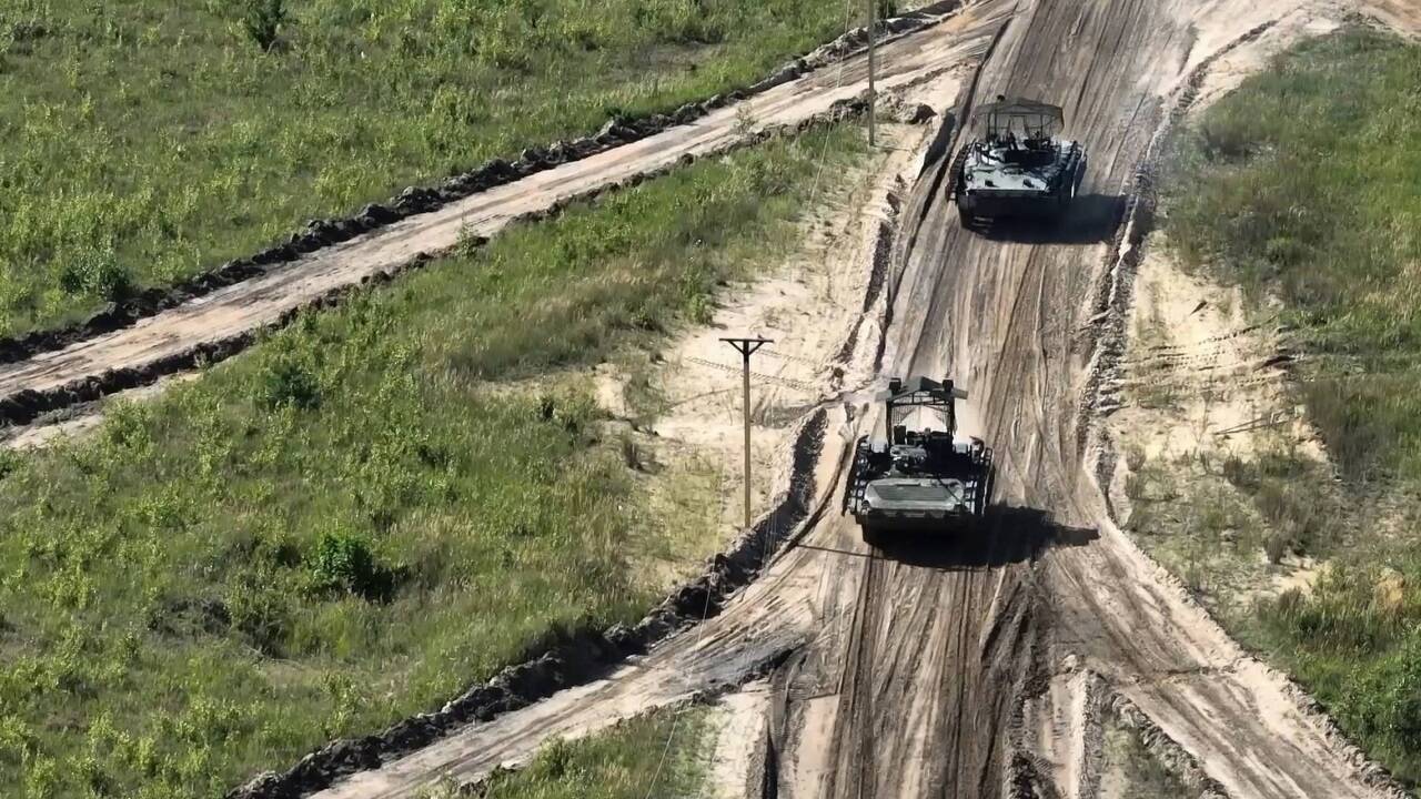 Die Militärübung in Belarus hat am Freitag begonnen. 
