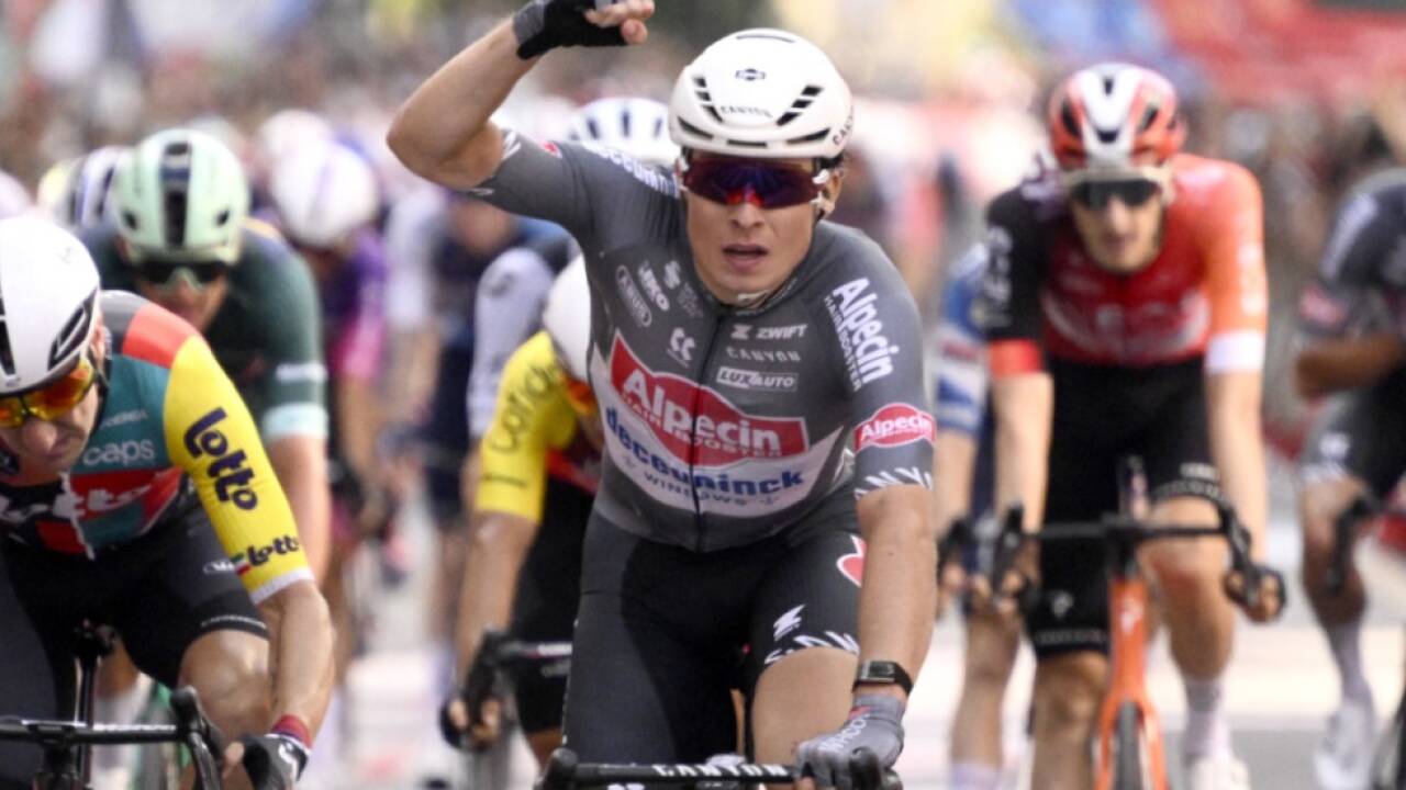 Philipsen im Sprint nicht zu schlagen Philipsen im Sprint nicht zu schlagen