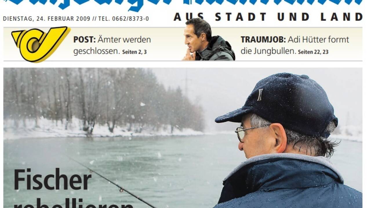 „Fischer rebellieren gegen Kraftwerk“ war die Schlagzeile des SN-Lokalteils am 24. Februar 2009.  