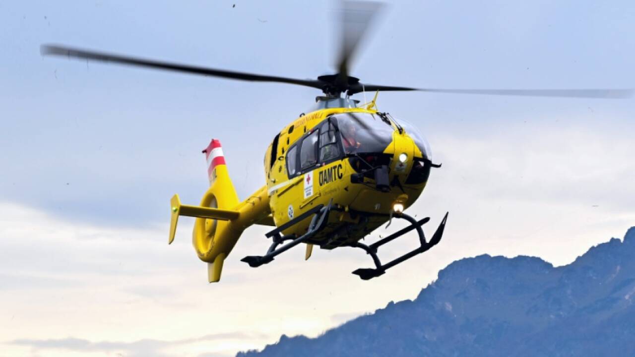 Rettungshubschrauber flog Kind nach Graz 