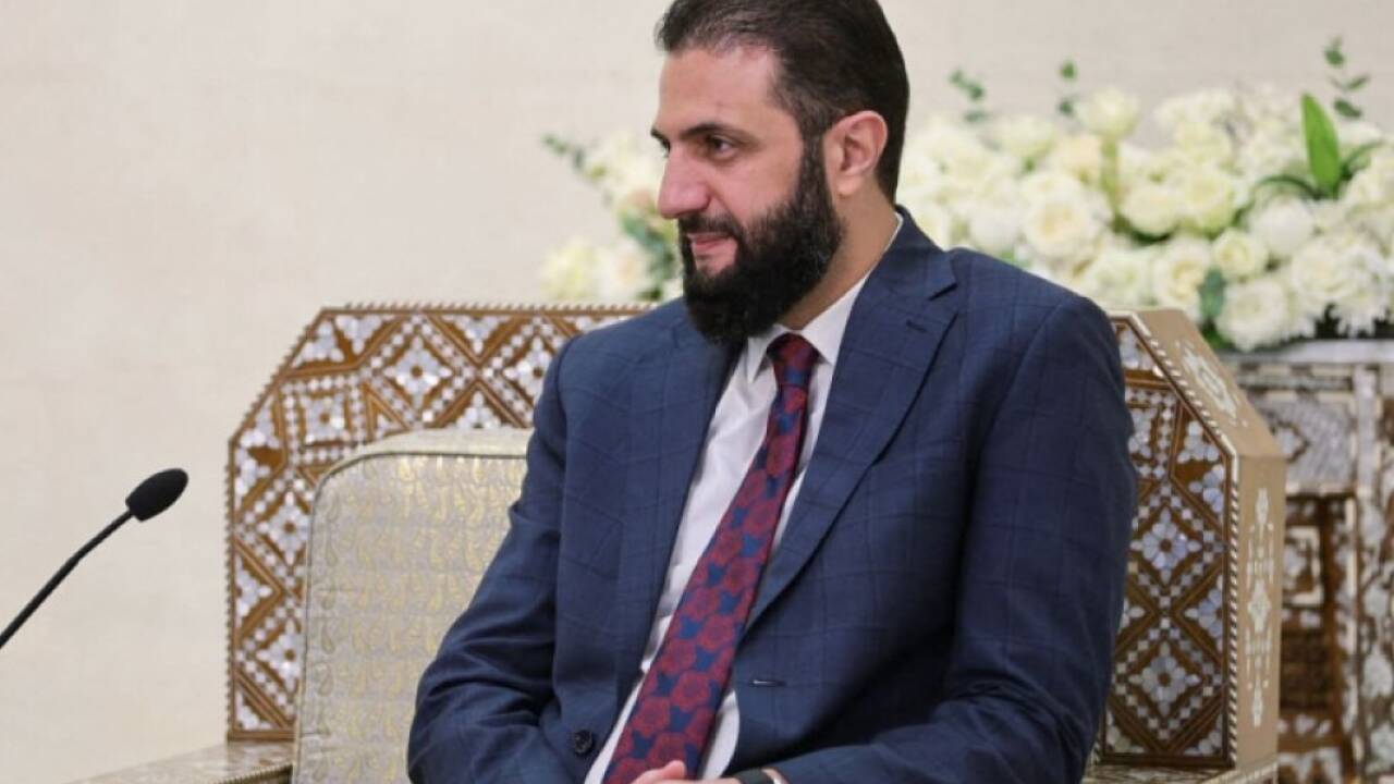 Syriens Interimspräsident Ahmad al-Sharaa 