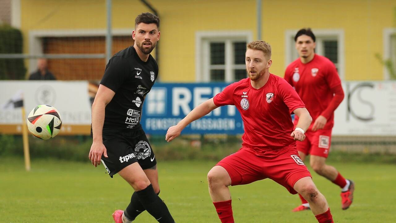 Christoph Siller (rechts im Archivbild) und Co. feierten einen Kantersieg in der Salzburger Liga. 