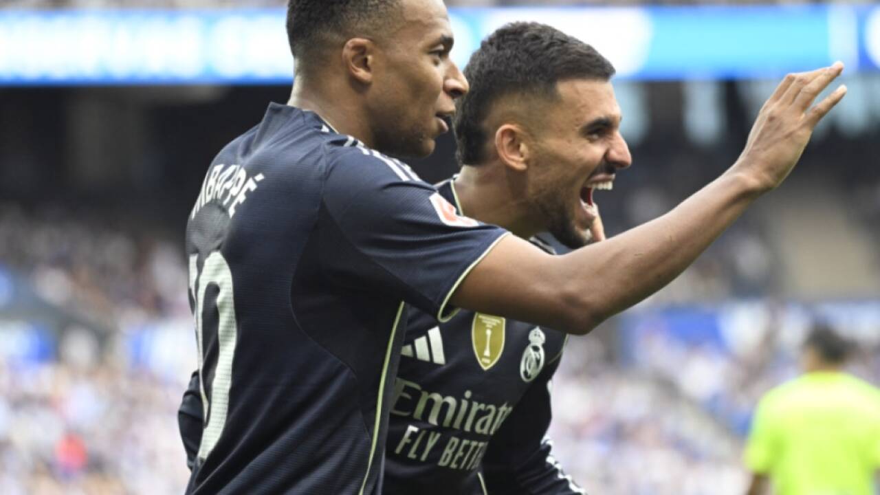 Mbappe und seine Real-Kollegen jubelten über Sieg in San Sebastian Mbappe und seine Real-Kollegen jubelten über Sieg in San Sebastian