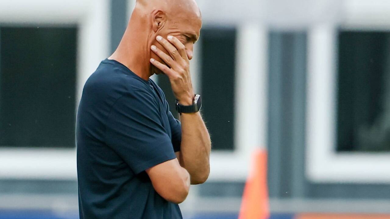 Trainer Thomas Letsch war die Enttäuschung ins Gesicht geschrieben. Trainer Thomas Letsch war die Enttäuschung ins Gesicht geschrieben.
