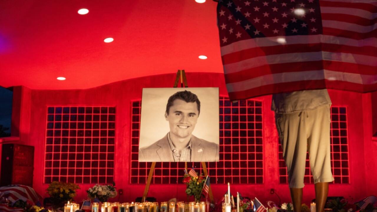 Kirk wurde bei Veranstaltung an der Utah Valley University geötet 