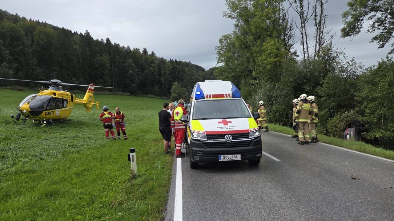 Bilder vom Einsatz in Plainfeld. 