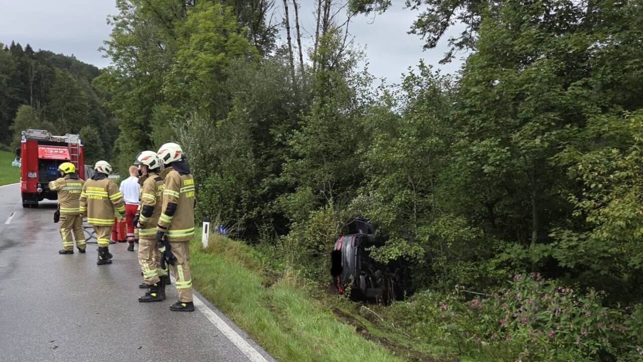 Bilder vom Einsatz in Plainfeld. 