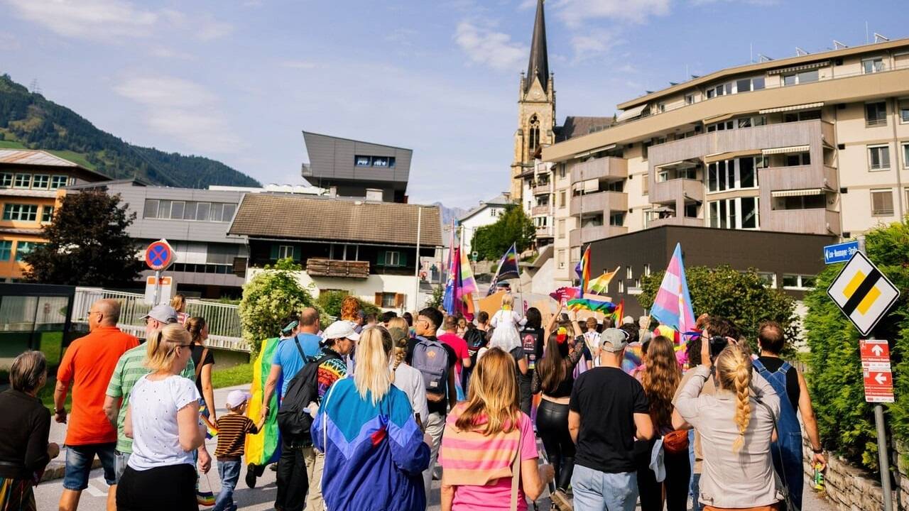 Am Samstag fand in St. Johann die erste Pride statt.  