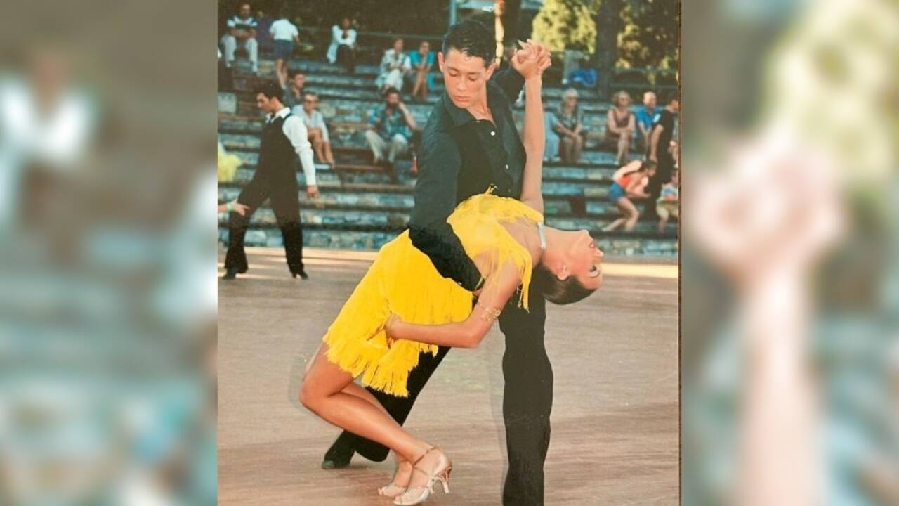Florian Gschaider und Manuela Stöckl in ihren jungen Jahren.  
