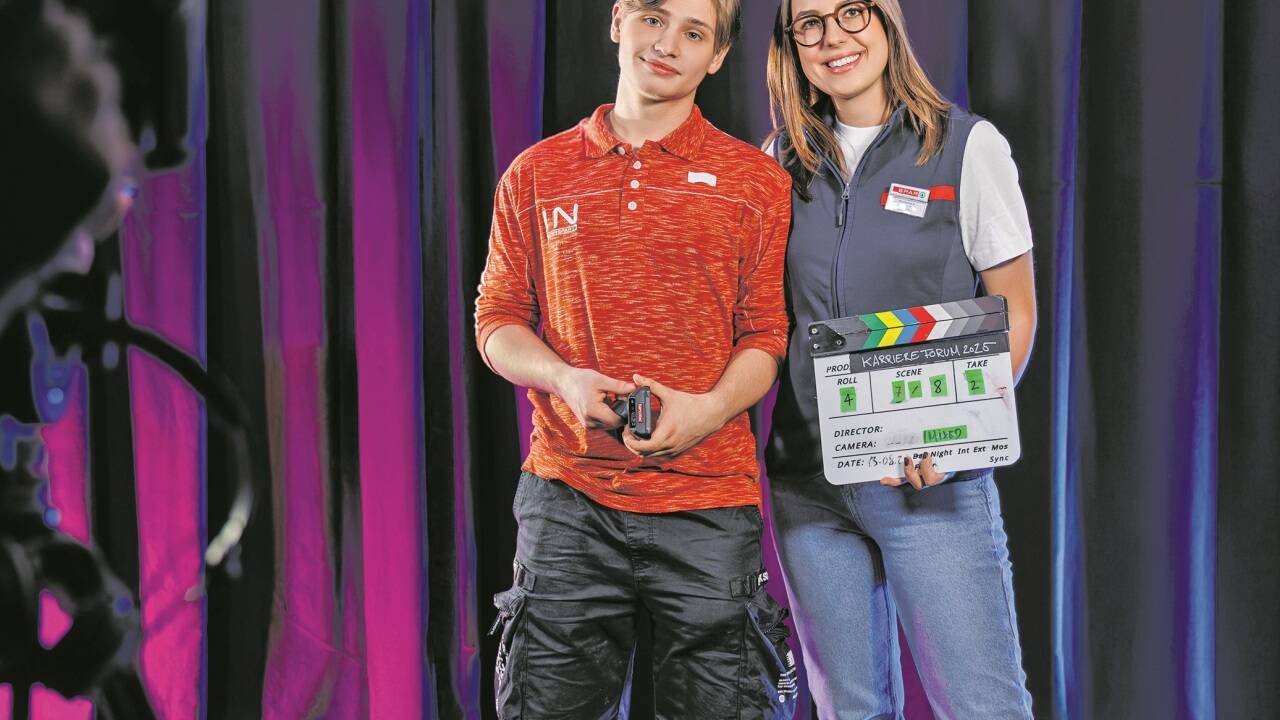 Lehrstellen kennenlernen: vor Ort im Kino und digital im Livestream.  