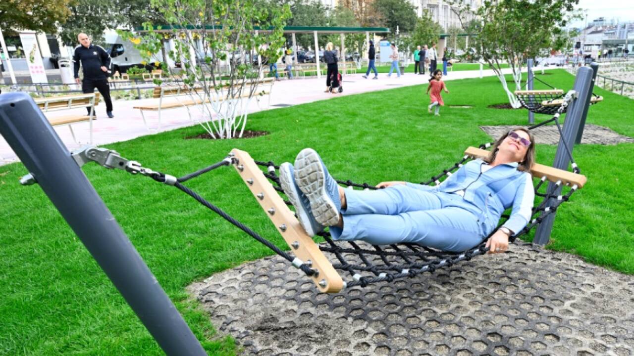 Der Naschpark lädt nun zum Entspannen ein 