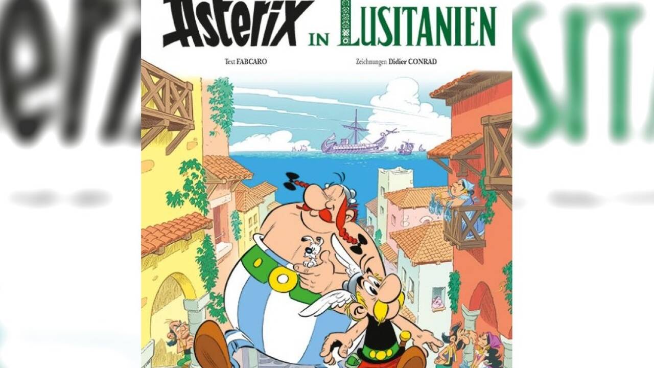 Wieder einmal auf großer Fahrt – dieses Mal nach PortugaL Am 23. Oktober erscheint einer neuer Asterix-Band. 
