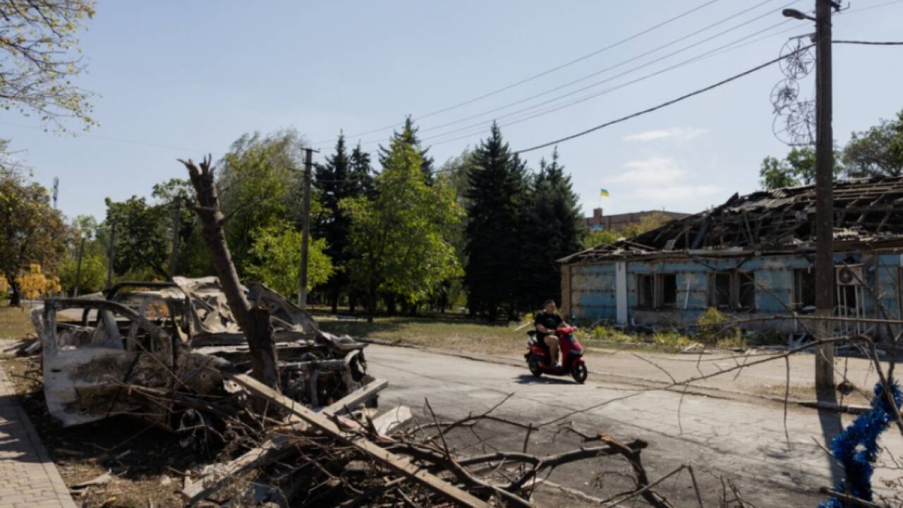 Ukraine stark kriegsgeschädigt 