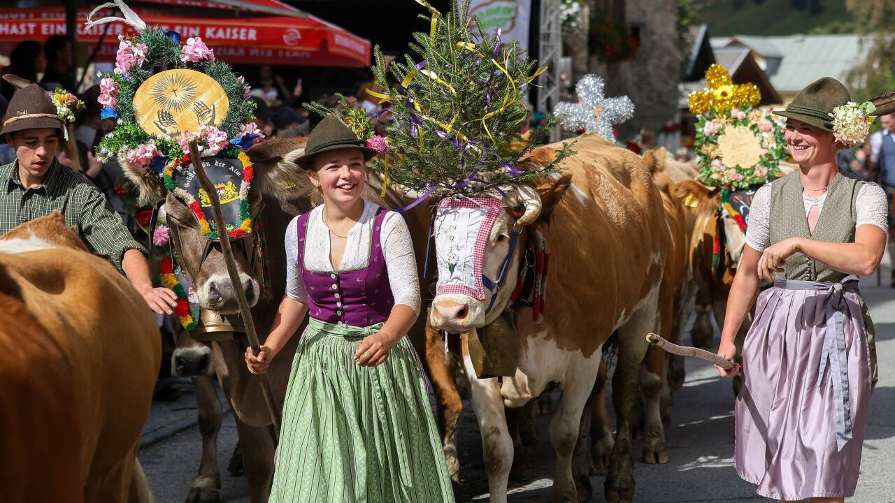 Eine Impressione vom gelungenen Bauernherbstfest in Rauris, das am Sonntag, 14. September, über die Bühne gegangen ist. 