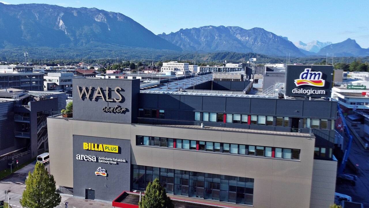 Das neue Wals-Center in Wals-Himmelreich.  