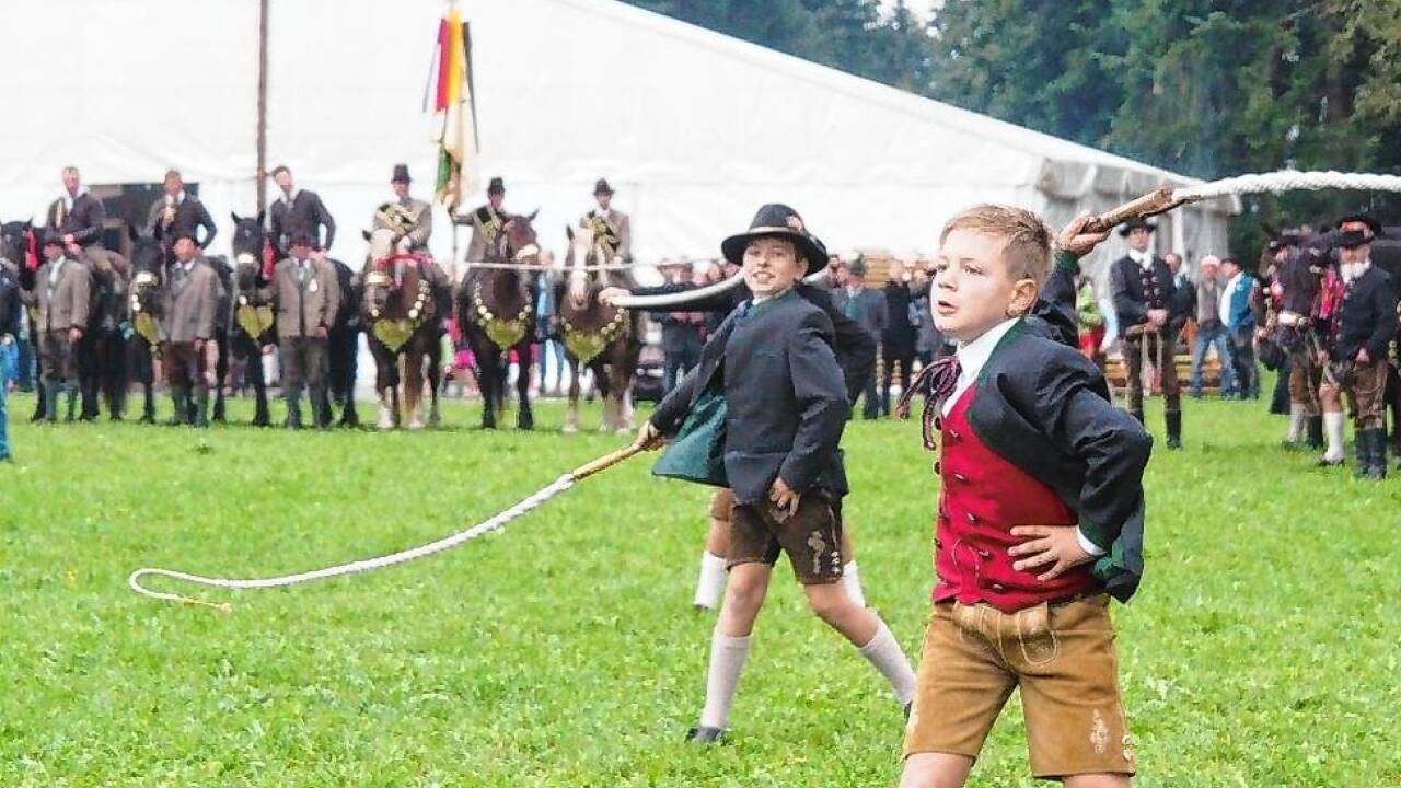 Natürlich wird auch ordentlich geschnalzt.  