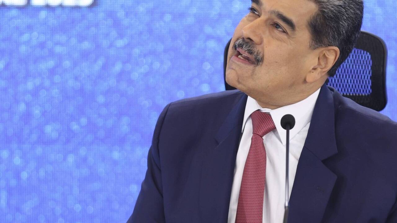 Venezuelas Machthaber Nicolás Maduro. 