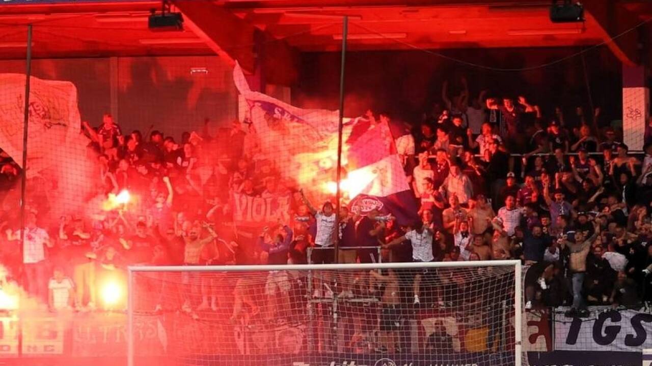 Die Austria-Fans sorgten im Derby für beeindruckende Stimmung. 