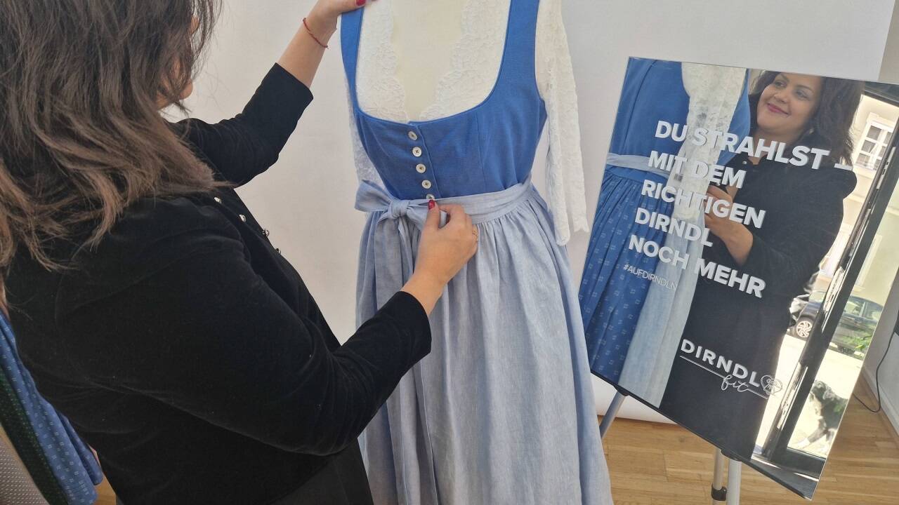 Patricia Fichter macht die Frauenwelt „dirndlfit“. 