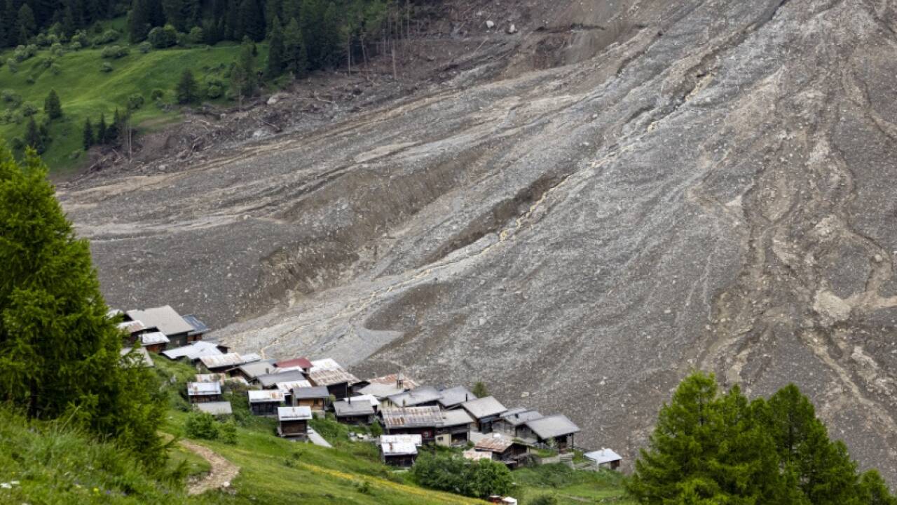 Der Gletschersturz begrub das Dorf Blatten unter sich 