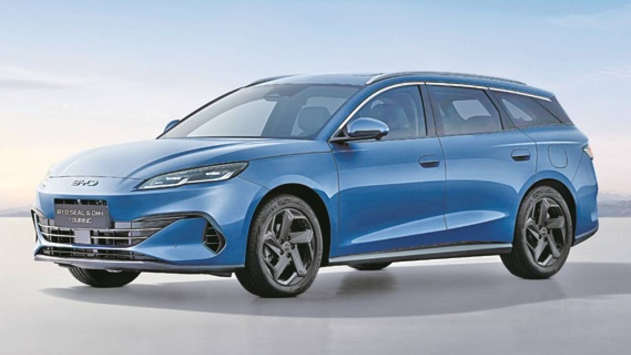 Kommt noch 2025: der BYD Seal 6 DM-i Touring. 