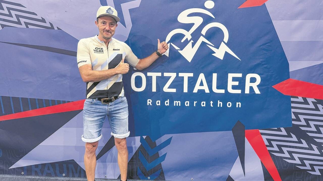 Auch Mike Pöllitzer aus Mauterndorf finishte das Kultrennen.  