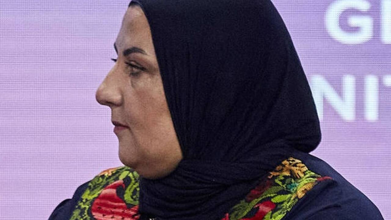 Reem Al-Hajajreh, palästinensische Friedensaktivistin. 
