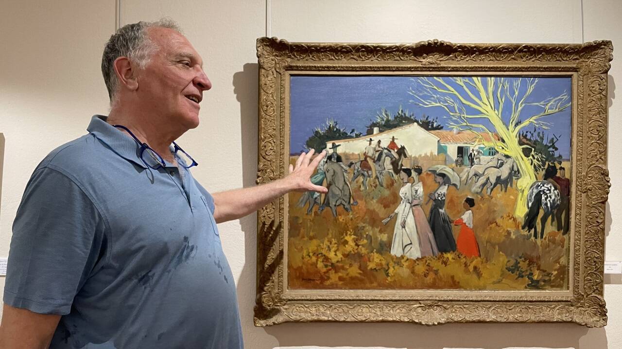 ...des Museums Yves Brayer, mit etwas Glück bekommt man eine Führung mit dessen Sohn Olivier. 