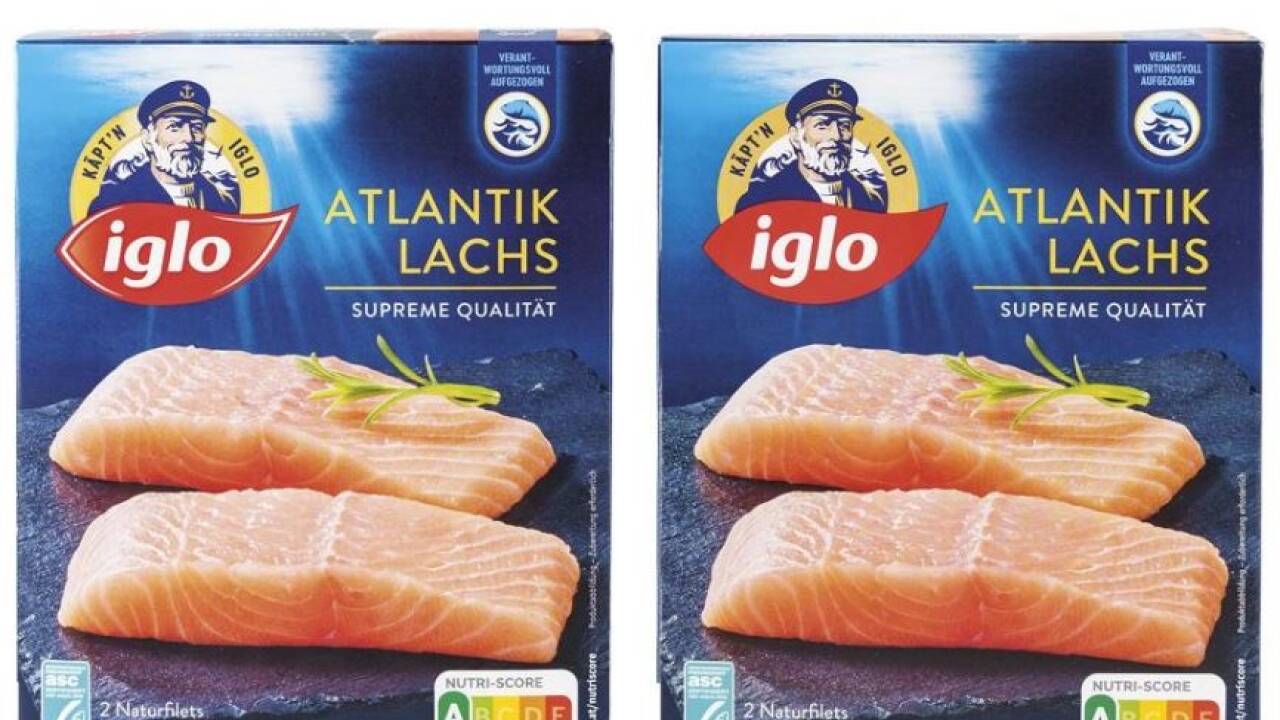 Iglo Atlantik Lachs: Das linke Bild unterscheidet sich vom rechten durch 30 Gramm.  