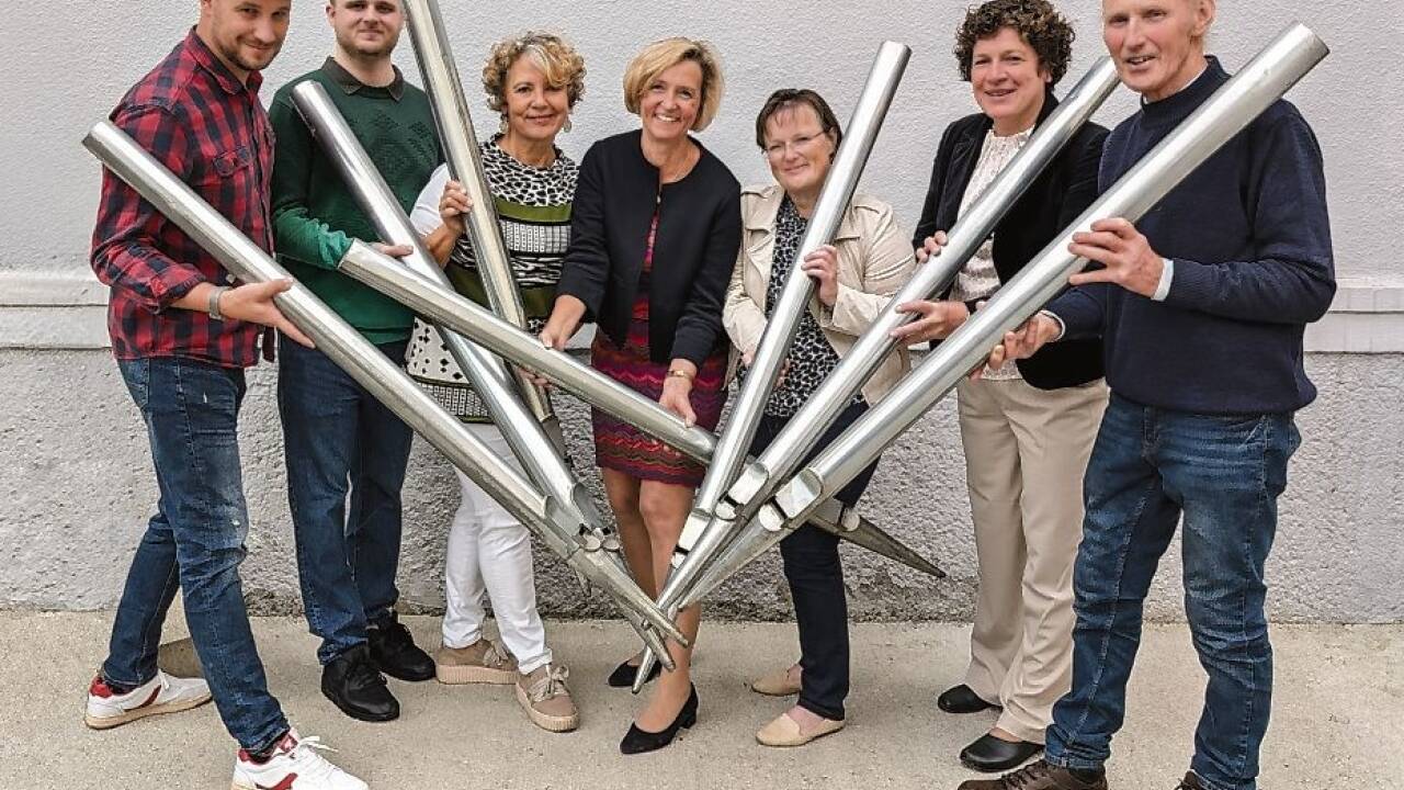Der Verein gruber&more (r. Obmann Herbert Struber) wollte das traditionelle „Halleiner Weihnachtsspiel“ eigentlich schon 2024 aufführen.  